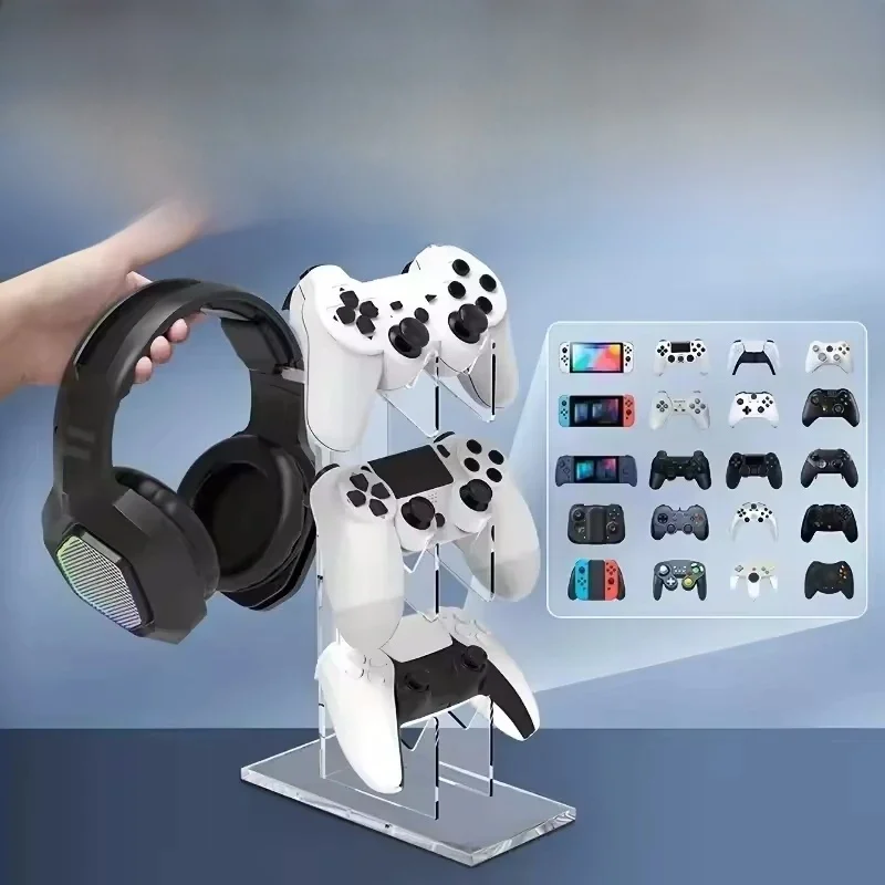 Support de contrôleur de jeu pour Playstation 5 4 3 2 PS5 PS4 PS3 Dualsense Dualshock Switch Pro Xbox, Support d'accessoires de contrôle