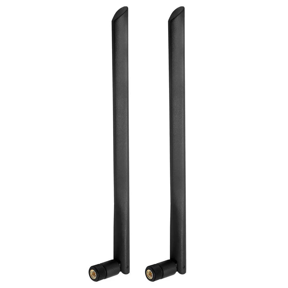 2 szt. Dwuzakresowa antena WIFI 10dBi 2.4G 5G 5.8G SMA męski wzmacniacz router WLAN wzmacniacz sygnału — zdjęcie produktu 7