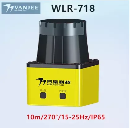 

WLR-718 Crashproof LIDAR SR and AGV for safety protection and navigation in high dust, water mist and cotton wool environment