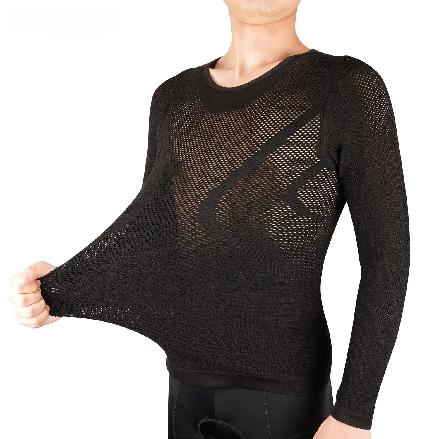 AliExpress DAREVIE Cycling Base Laye Small Size Seamless Compression Full Sleeve Underwear Breathable Soft MTB Road Bike Full Sleeve Vest