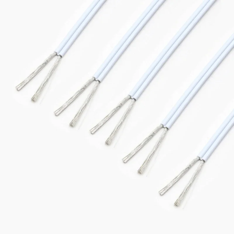 Câble d'extension LED à 2 broches en cuivre étamé, 22 20 18awg, fils électriques flexibles pour 5050 ampoules LED, connecteur JST