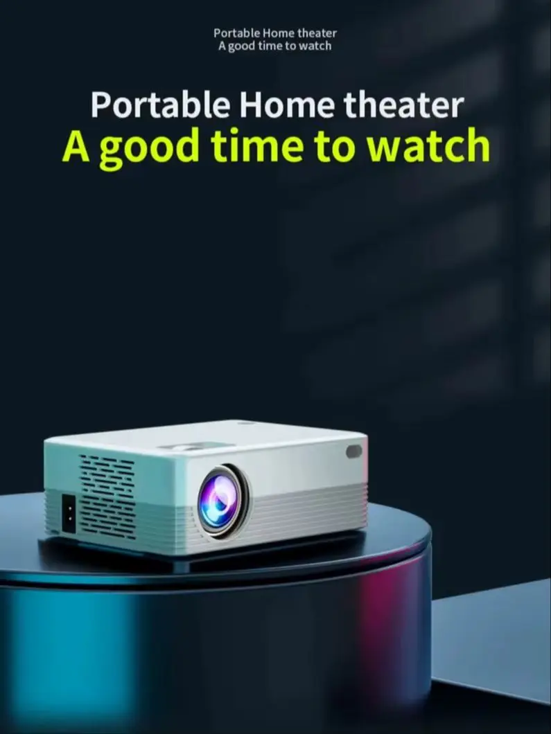 XIAOQIAODZ Mini projecteur Portable 4K Home cinéma LED intelligent 1080P natif 8K Android jeu vidéo téléphone de poche cinéma Wifi BT