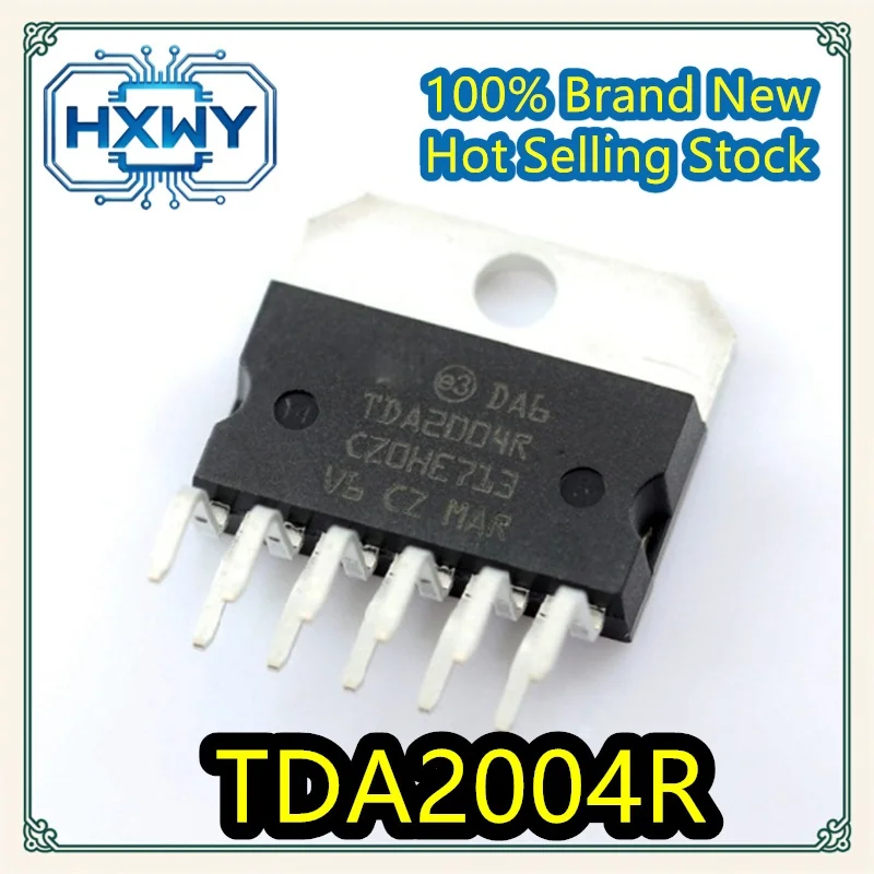 

(5/50 pieces) TDA2004R ZIP-11 packaged through-hole amplifier chip IC electronics hot selling fast shipping