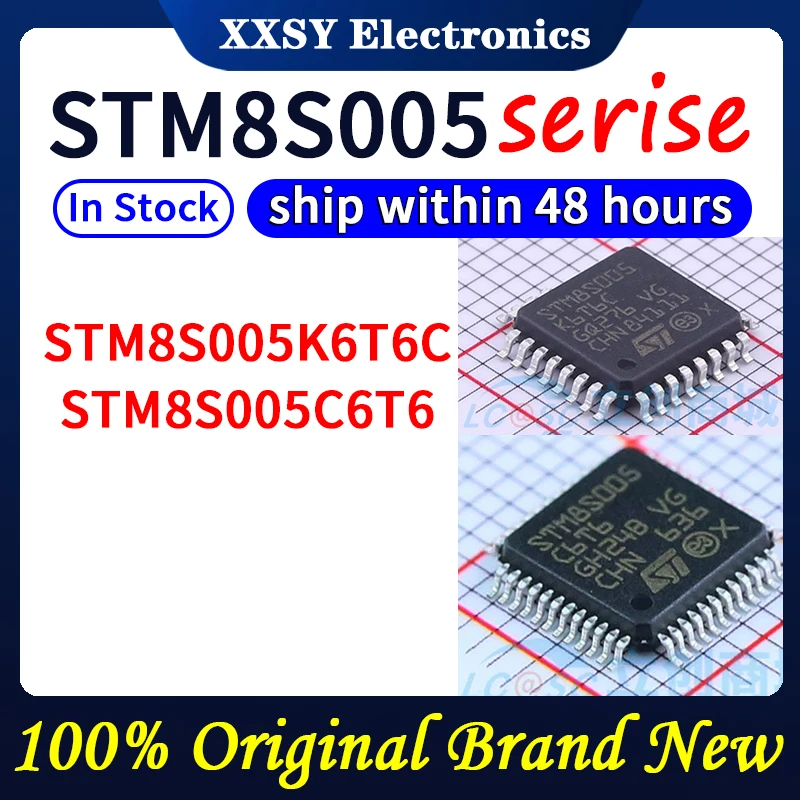 STM8S005K6T6C STM8S005C6T6 STM8S005K6T6 100% качество оригинальный новый бренд