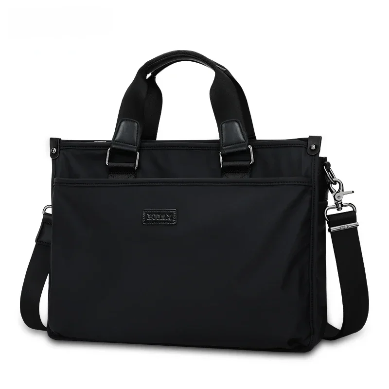 Torba BJIAX męska torba biznesowa pakiet Crossbody prawnika torba na dokumenty torebka na ramię komputerowego — zdjęcie 2