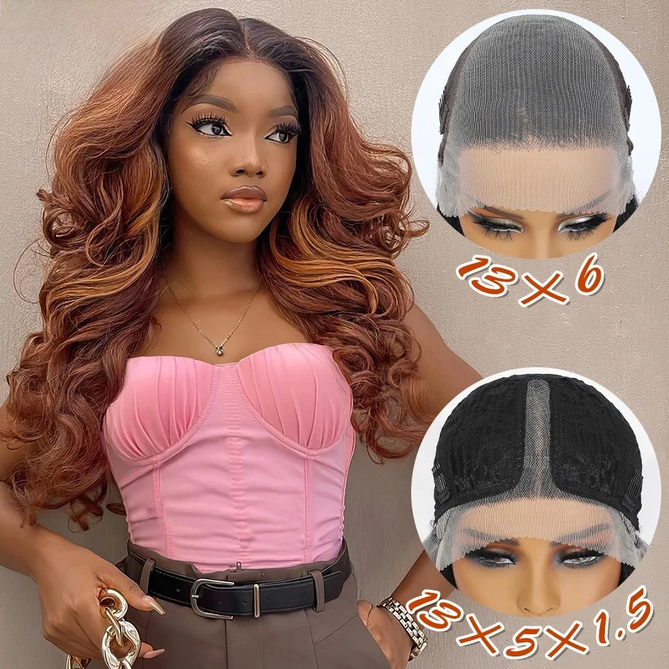 Latisha 13X6 HD 13X5X1 Synthetische Lace Front Pruiken Krullend Pre Geplukt Kant Frontale Pruik met pony voor Vrouwen Hoogtepunt met Babyhair - afbeelding 2