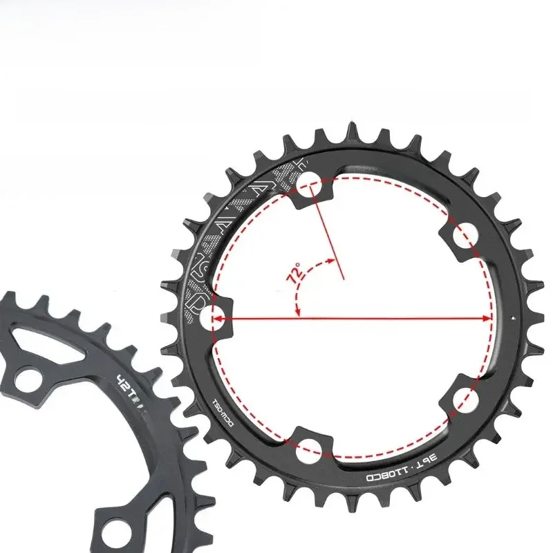 AliExpress DECKAS 110BCD Chainring 36T-52T Bicycle Chainwheel forShimano SRAM 5 Bolt Road Bike Narrow WideCrank