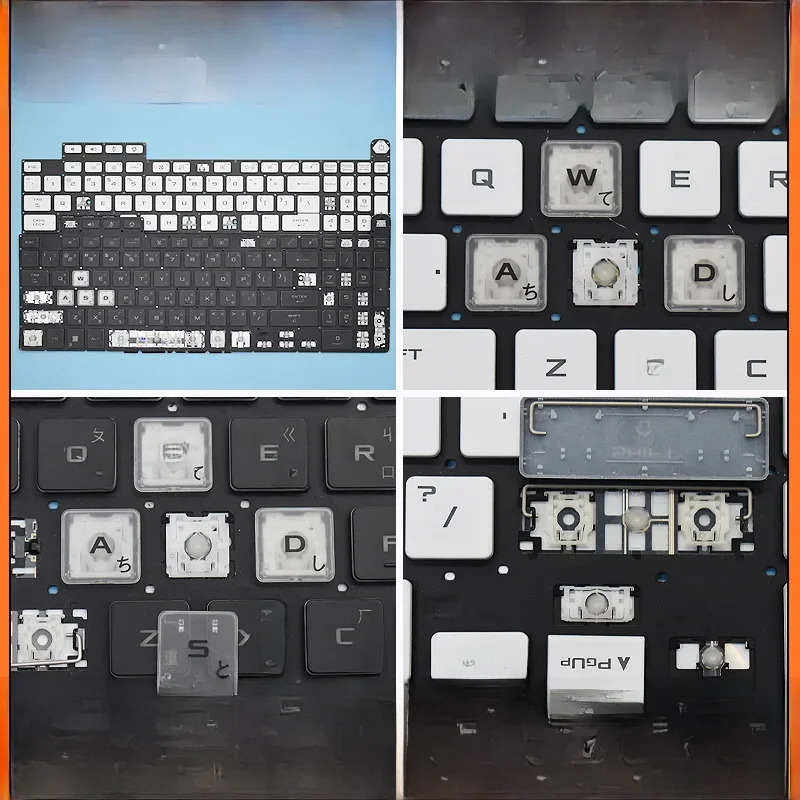 Zamienny zawias klawisza do klawiatury Asus TUF Gaming 8 F15 FX506 FA506 FA506II FX506H F17 FA706 FA706U FX706 FX706U — zdjęcie produktu 7