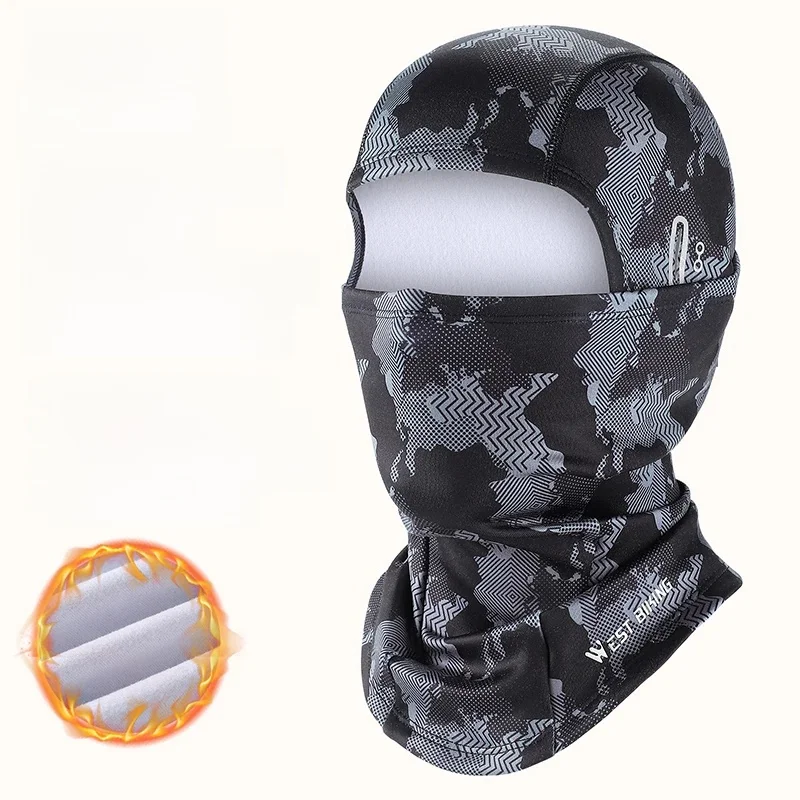 AliExpress West Biking WEST BIKING Winter Warm Cycling Cap  Fleece Soft Balaclava Sport Scarf Neck Warmer Ski Bicycle Motocycle Running Cap Bike Hat