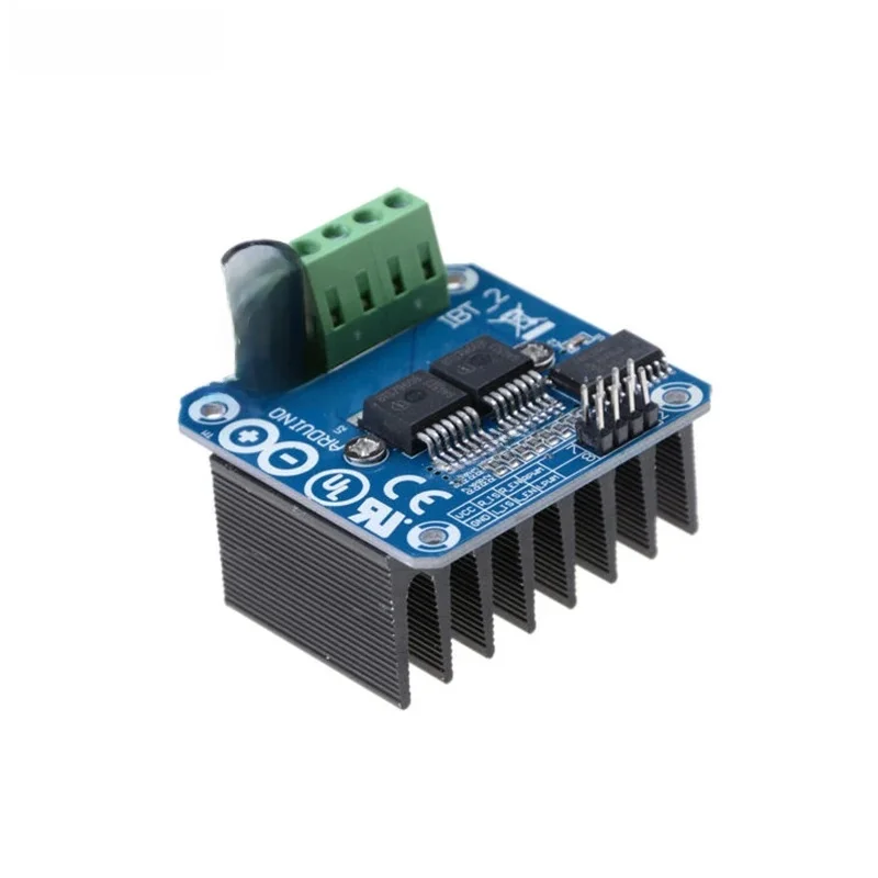 Podwójny moduł sterownika silnika BTS7960 43A H-bridge High Power dla Arduino MCU DIY Smart Car Robot Current Diagnostic DIY Electronic — zdjęcie produktu 6