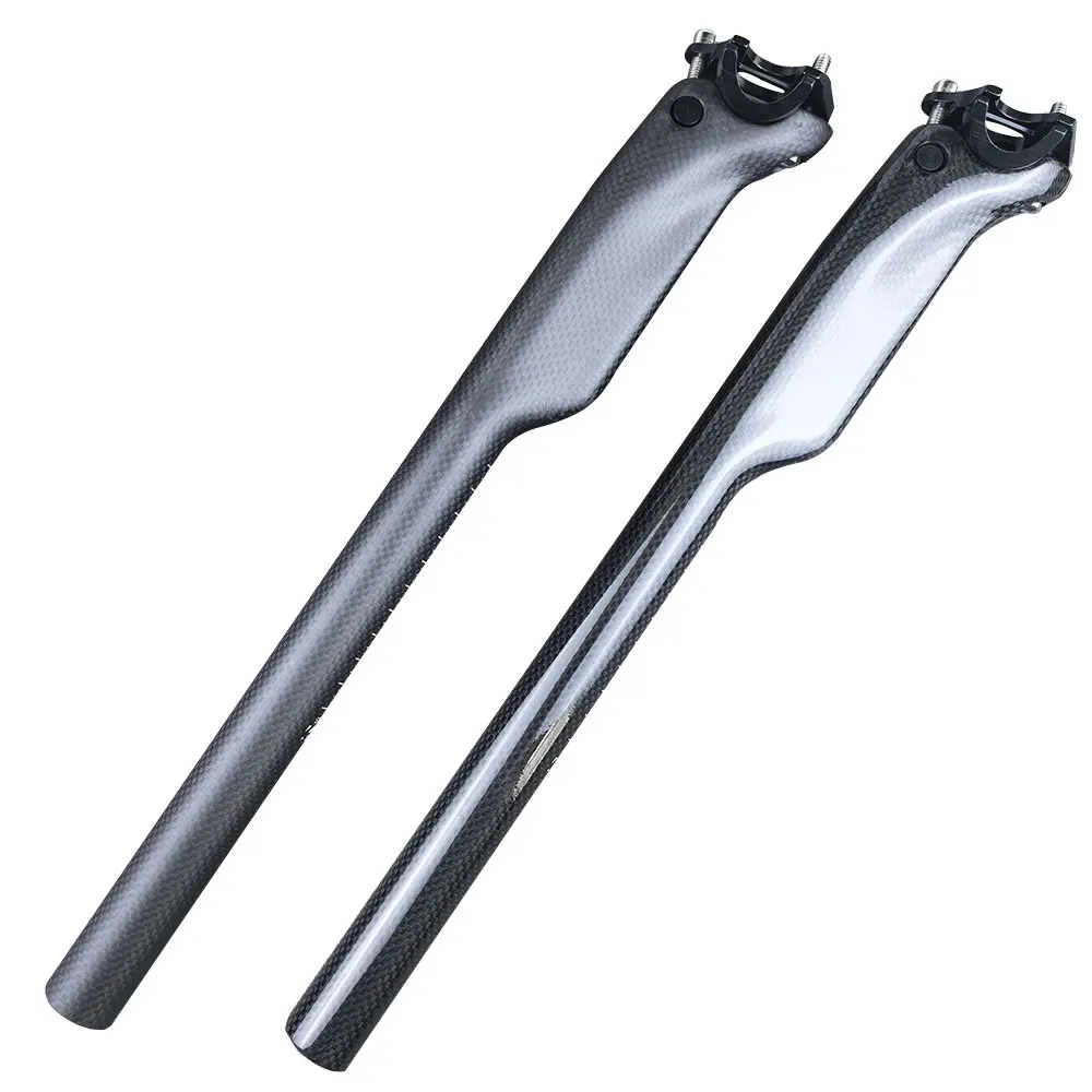 AliExpress Opera MTB Full Carbon Fiber Seatpost Road Bike Bicycle Seat Post Mountain Cycling Parts 27.2/30.8/31.6x350/400MM 3K Matte/Gloss Aero
