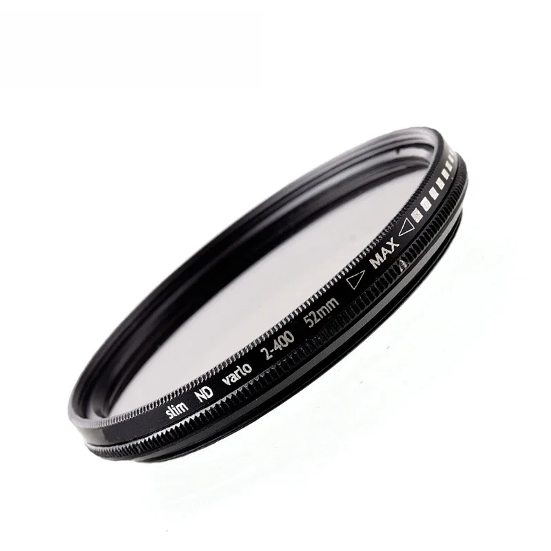 Filtr ND Neutral Density ND2 do ND400 Fader Vario Filtiros ND2-400 52MM 55MM 58MM 62MM 67MM 72MM 77MM 82MM 86MM do Canon Nikon — zdjęcie produktu 7