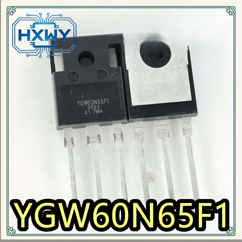 (3/10 pcs) YGW60N65F1  TO-247 package  Best-selling item  Integrated circuit  Stock running low  Fast dispatch