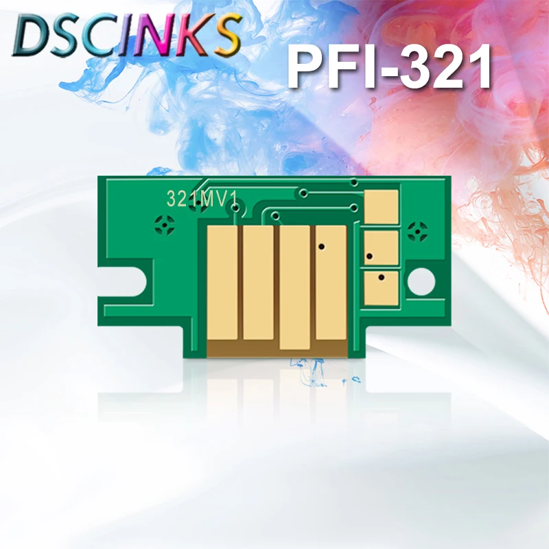 PFI-321M Magenta Cartridge Chip For Canon TM-250 TM-250MFP TM-350 TM-350MFP TM-355 TM-355MFP TM-255 TM-255MFP 300ml