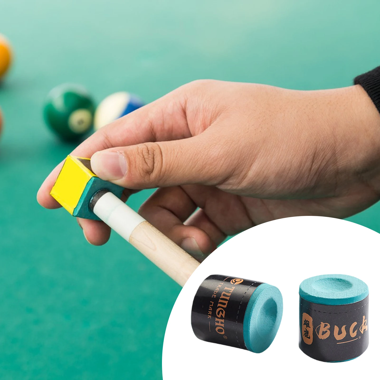 قطعتان من طباشير حمام السباحة المحمول، مكعب الطباشير، خفيف الوزن على شكل اسطوانة، ملمس ممتاز للاستخدام في بطولة النادي الداخلي