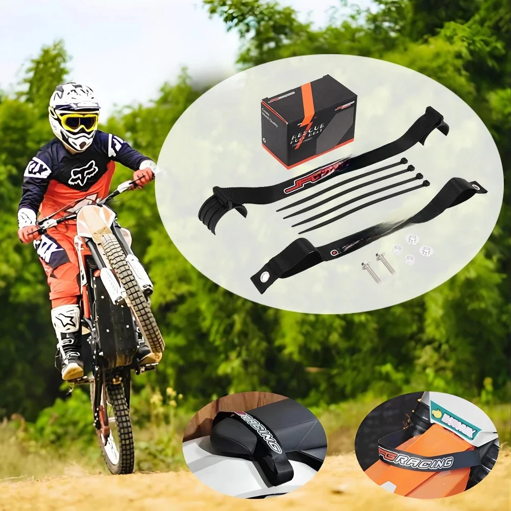 AliExpress JFGRACING Motorcycle Front Rear Rescue Strap Pull Sling Belt Leashes For Beta 125 200 250 300 350 390 430 RR 2T 4T Off-road Pit Dirt Bike