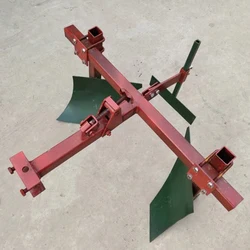 Furrowing Plow for Micro Tiller / Furrow Ridge Hiller Ditcher Ridding Ditching Cultivator Plough Garden Tools