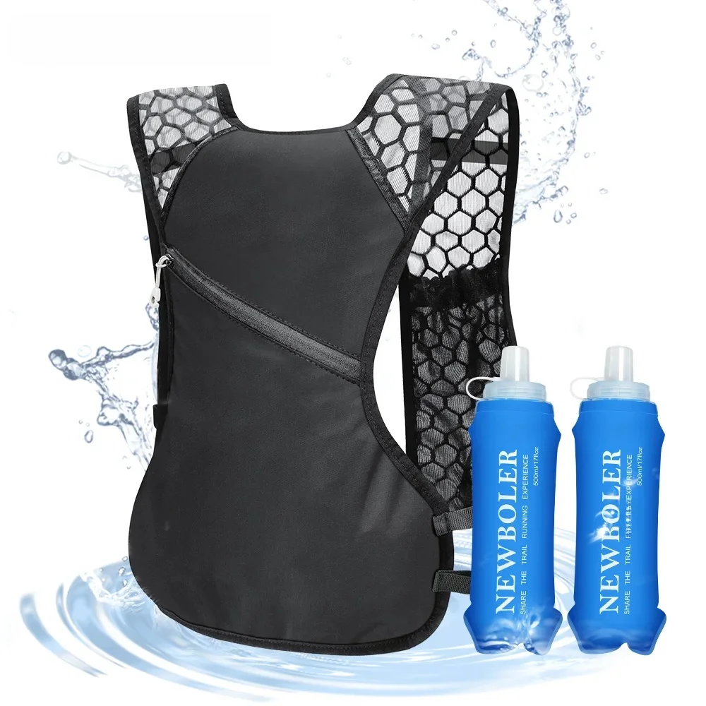 AliExpress NEWBOLER Breathable Hydration Vest Trail Running Backpacks Lightweight Run Marathon Backpack Riding Bike Climbing Bag