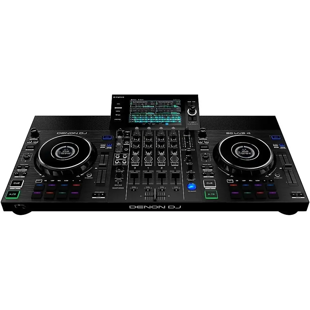 ORIGINAL NEW D enon DJ SC Live 4 4-Deck Standalone DJ Controller Available