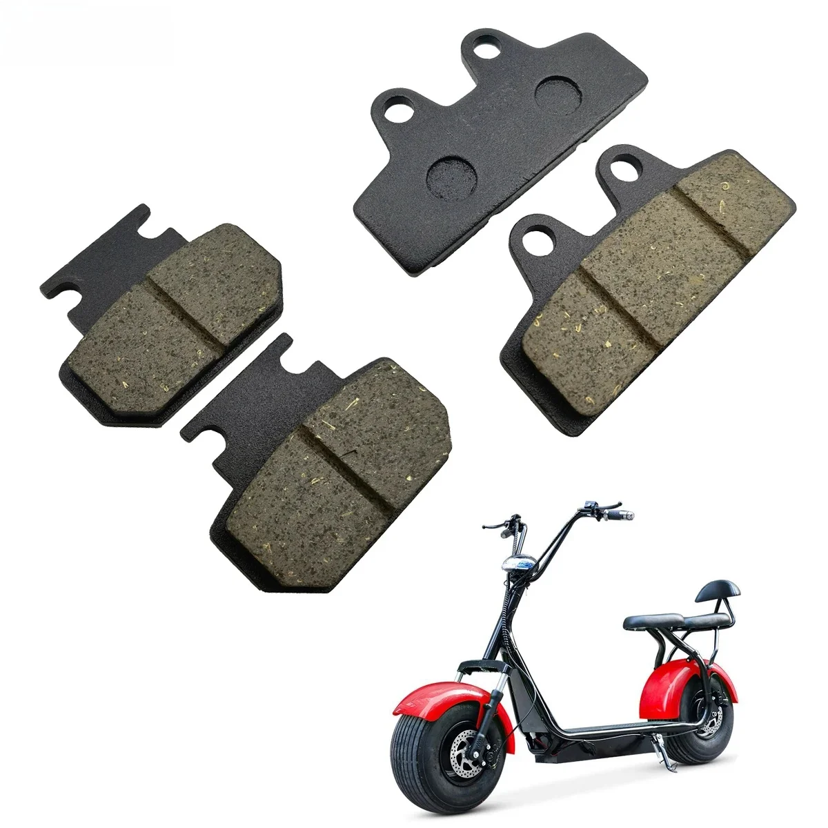 AliExpress XCMT Brake Pad Of Citycoco Electric Bike Electric Scooter Chinese Halei Scooter Spare Parts Front And Rear Brake Pad Brake Caliper