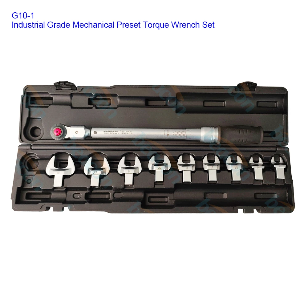

CJW-20 Industrial Grade Mechanical Preset Torque Wrench Set