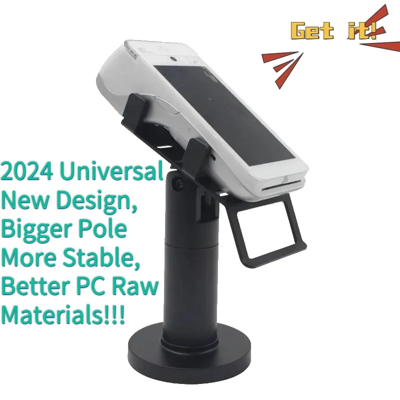 2024 Newest Pax A920 POS Holder Pos Holder Stand Bus Universal Pos Terminal Bracket Card Payment for Verifone Ingenico Clover