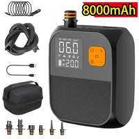 8000mah Touch screening Electric paddlepump 20psi Pump Two-Stage Inflator, Sup For Kayaks, Sails, Sup Electric Equipment