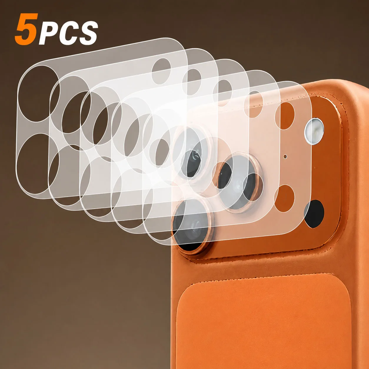 5-Pack Matte Lens Film for iPhone 17 & 18 Pro Models product image