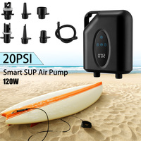 20PSI High Pressure Smart SUP Air Pump Intelligent Dual Stage Inflation & Deflation, Auto-Off Air Pump for Paddle Boards ,Tent