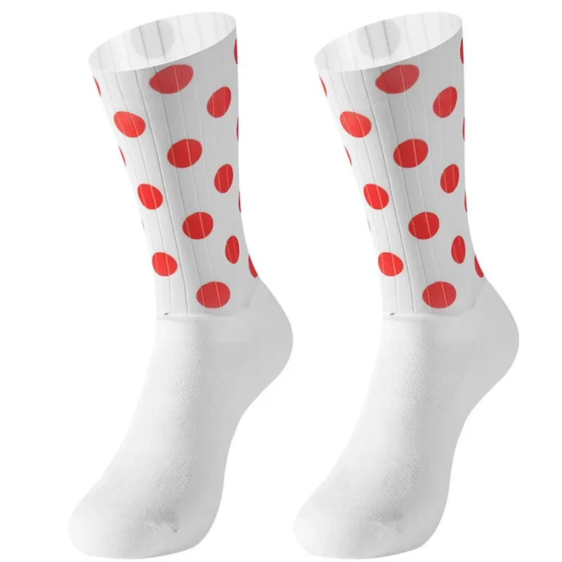 AliExpress NONE 2026 New Anti Slip Silicone Summer Aero BMAMBAS Socks Whiteline Cycling Socks Men Bicycle Sport Running Bike Socks Calcetines