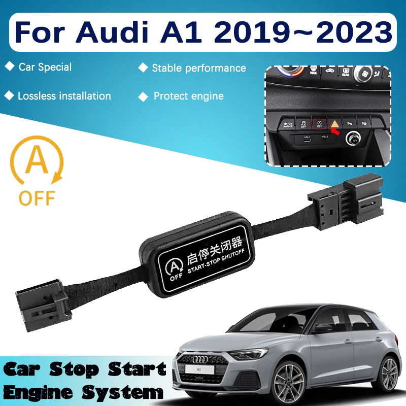 

Car Automatic Stop Start Engine System For Audi A1 GB 2019 2020 2021~2023 Dual Mode Off Device Control Sensor Protect Accesories