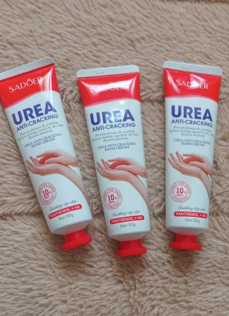 3/5pcs SADOER 10% Urea Anti-Cracking Hand Cream Panthenol HA Deep Moisturizing Improve Dryness Repair Cracked Hands Skincare 30g photo review