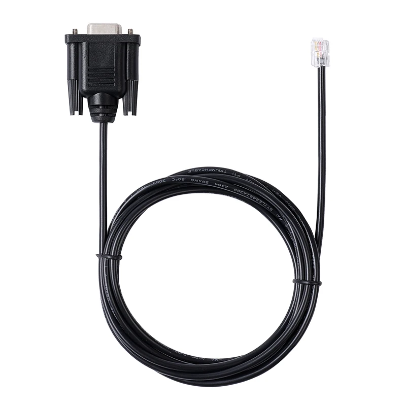 Losmandy Gemini RS232 Serial Communication Cable 9 Pin DB9 Female to RJ22 4P4C for PC Connection to Losmandy Gemini System