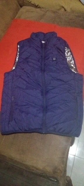 Men Autumn And Winter High Quality Heated Vest Zones Electric Heated Jackets Men Graphene Heat Coat USB Heating Padded Jacket photo review