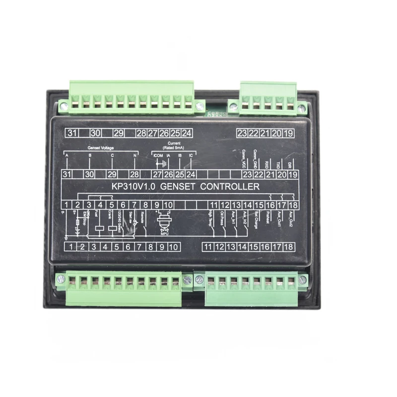 Imagem -03 - Módulo Gerador Diesel Kipor Controle Remoto Iniciar e Parar Painel de Exibição de Dígitos Led Kp310v1.0 Kp310 V1.0