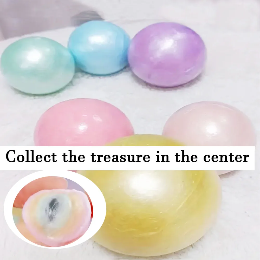 1pc Adhesive Tapes Sticky Ball Tape Colorful Stress Relaxing Duct Tape Toy Party Pearlescent Macaroon Tape