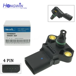 03K906051 03K906051A 0281006059 0281006060 New Intake Manifold Boost Pressure MAP Sensor For VW Audi SEAT SKODA 1.4 2.0 TDI