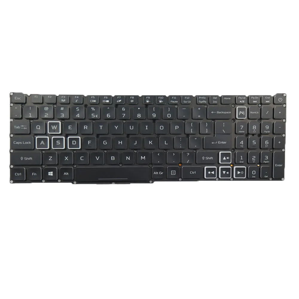 Laptop Colourful Backlit Keyboard For ACER PH315-52 AN515-54 ACM18K3U4 New