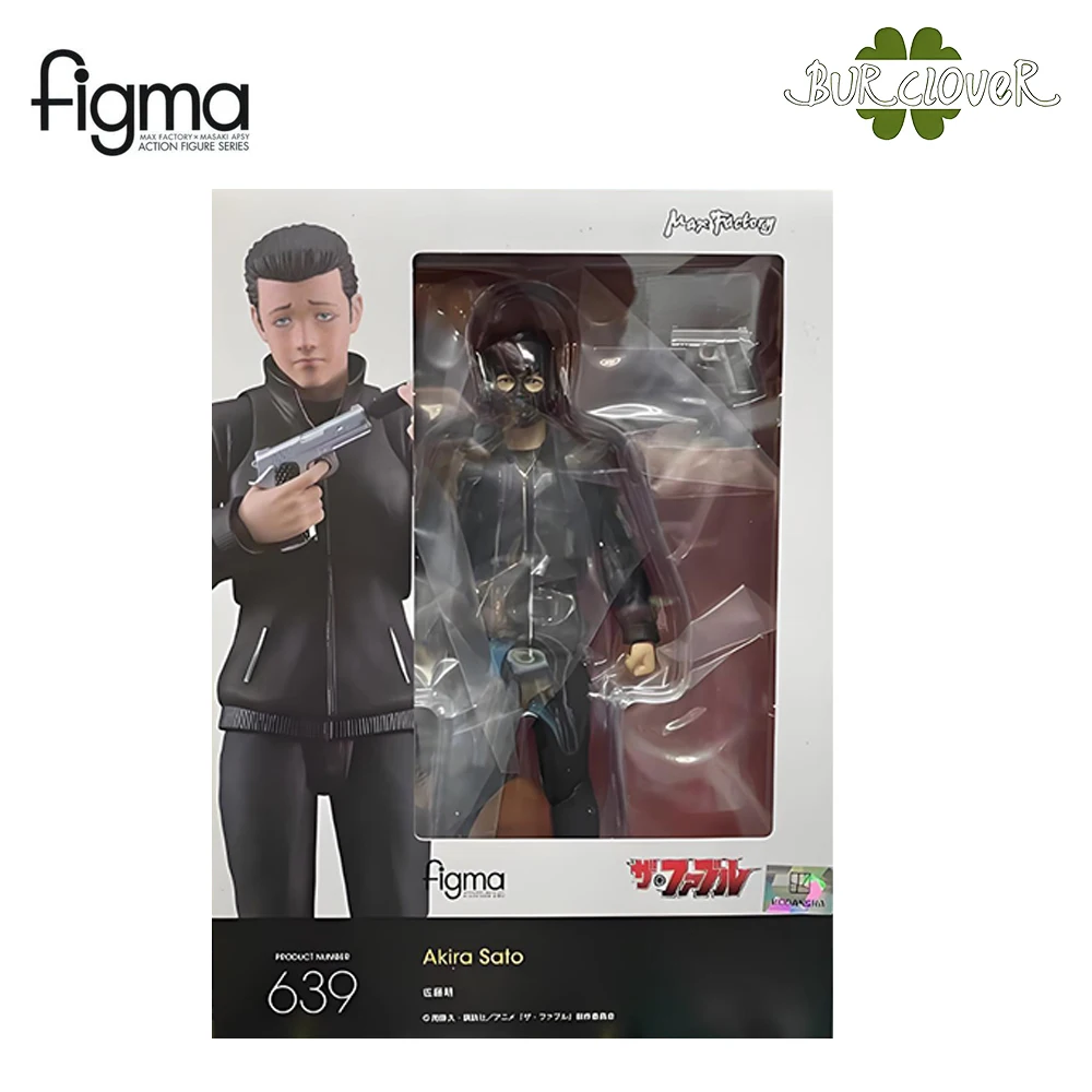 GSC Genuine  Figma Series 639 Akira Sato Character Anime Model Figurines Desktop Collectible Gifts Toys