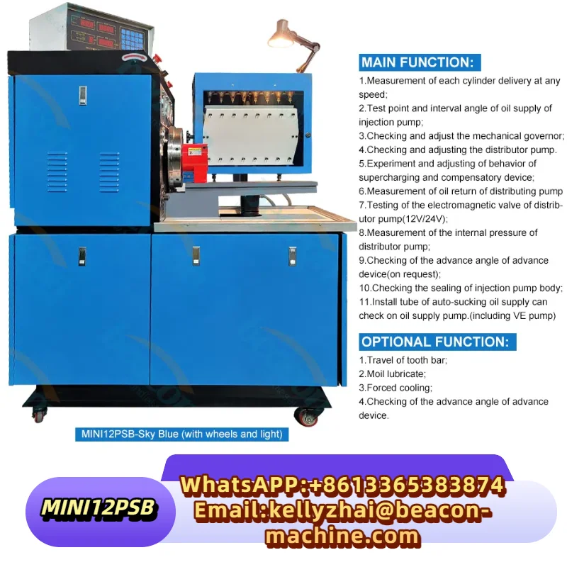 

Продвижение Дизельный блок Тестер инжекторного насоса Импульсный модуль EUS1800 с адаптерами Cambox EUI EUP