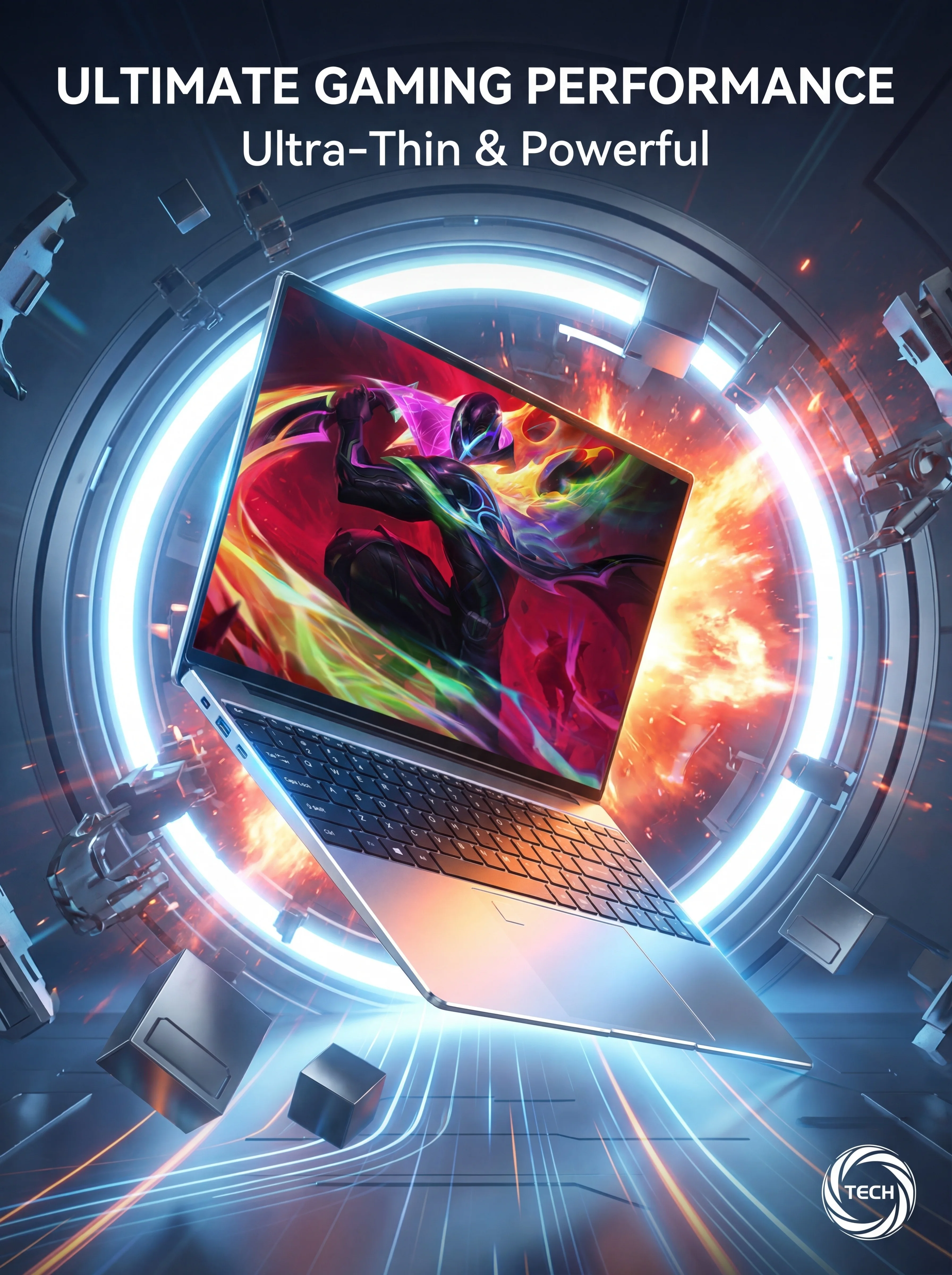 New computer portable LENO 15,6 inches, Processor Intel Core i9-9900, 32 GB RAM, 2 TB SSD, screen FHD 1920*1080, PC game ultra fine, Windows 11 Pro, computer desk portable for players