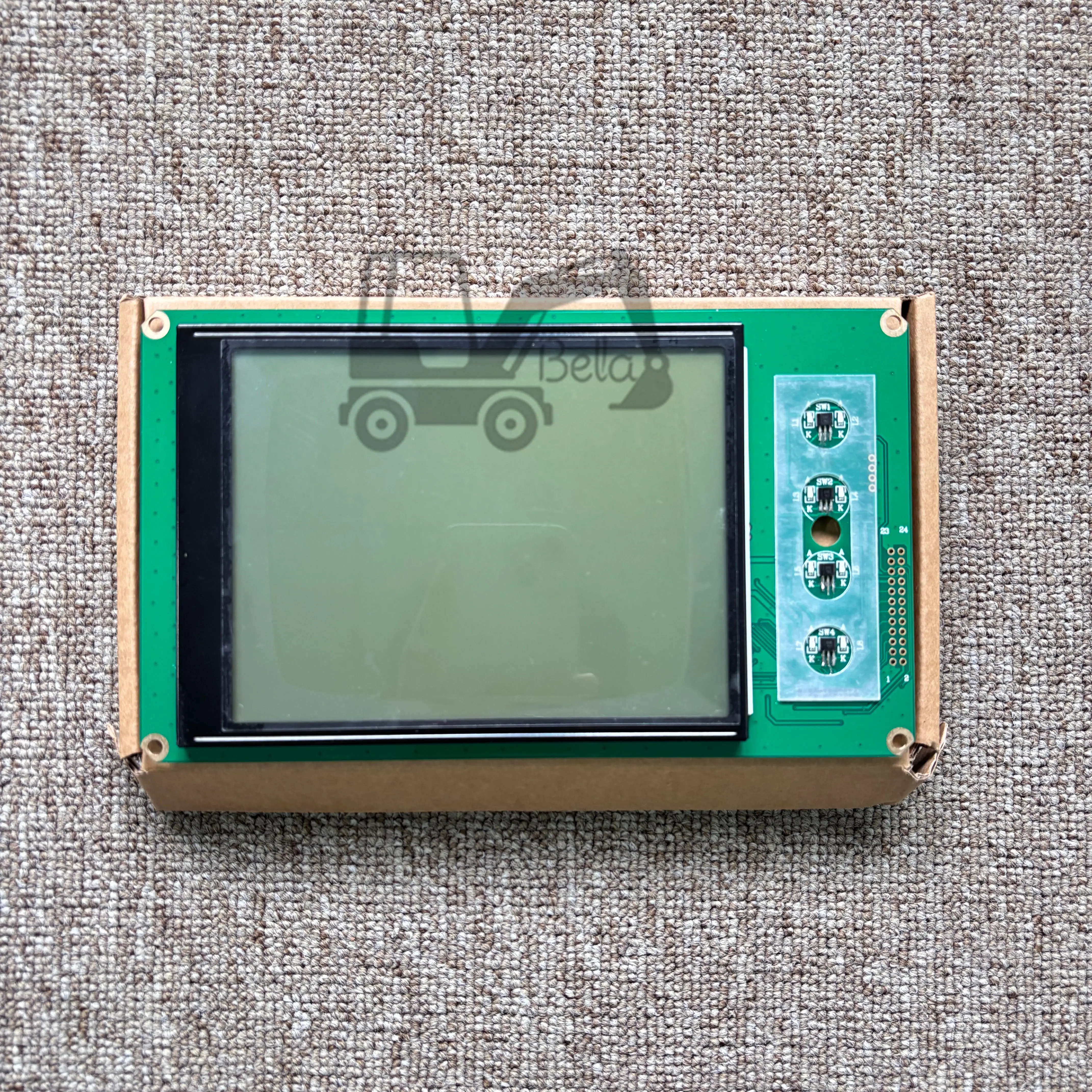 شاشة LCD متوافقة مع محركات كاتربيلر C7/C9 أرقام أجزاء CAT 307-7542 307-7542-0 4 3077542 307-7541 تطبيق بحري