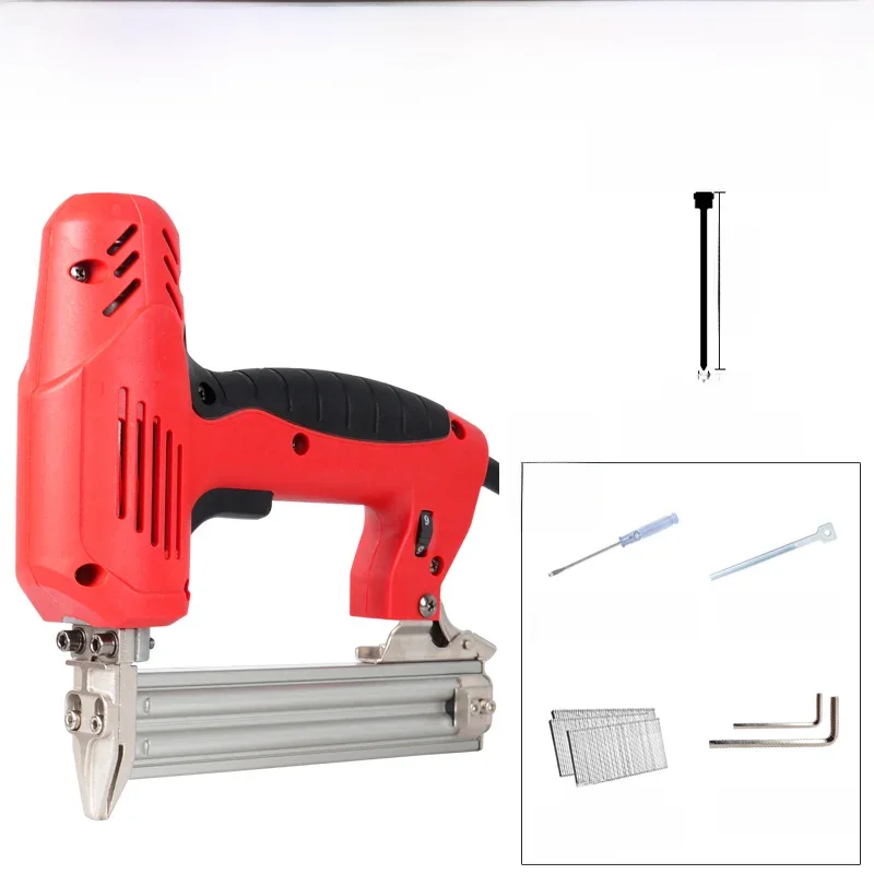 Electric Nail Gun Dual-purpose Nail Gun F30 Straight Nail Gun Multifunctional Ceiling Nail Shooting Tool Woodworking Tool