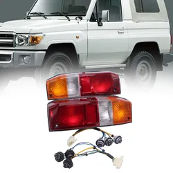 Car Tail Light Assembly Parts  Auto Replace Sturdy Resistant Easy to Install for Toyota for Land Cruiser 70 Series 1985-1999