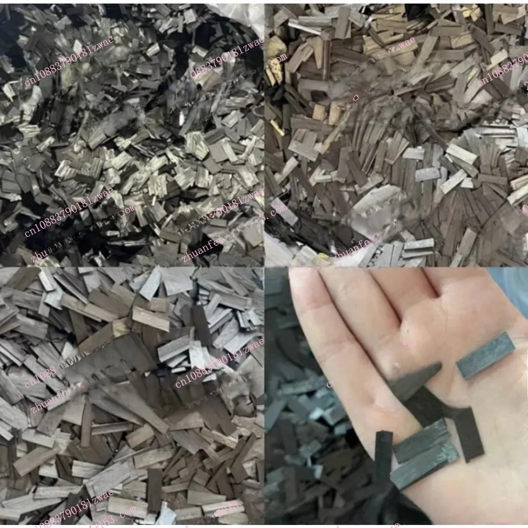 500g Kute Włókno Węglowe o Wysokiej Wytrzymałości, Cięte na Płatki o Kształcie 10/15/20mm, DIY Części do Wnętrza i Zewnętrzna Wykończenia Samochodu, Wygląd "Kute Włókno Węglowe" — 2