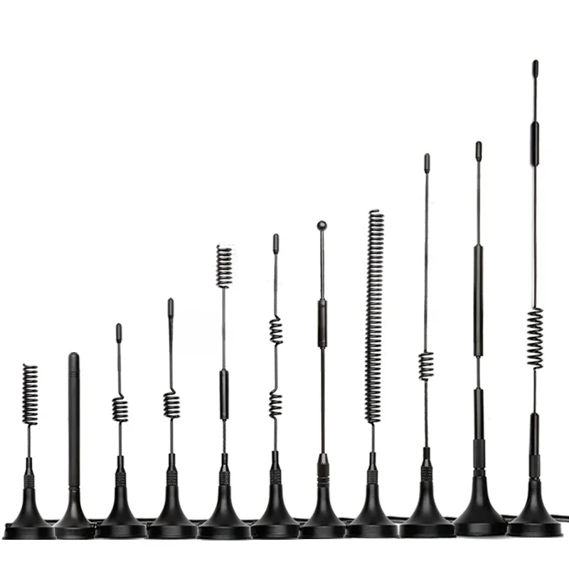433Mhz 470MHZ 315M SMA męski moduł bezprzewodowy dookólny System odczytu liczników antena na przyssawce RG174Smart o wysokiej mocy 12DB — zdjęcie 2
