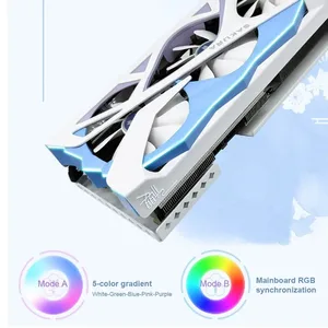 Yeston RX 7700XT Used Graphics Plate, GPU Gaming, Video, 12g D6, 16g D6, 7800xt 8 Main Video Plca Sales - №8