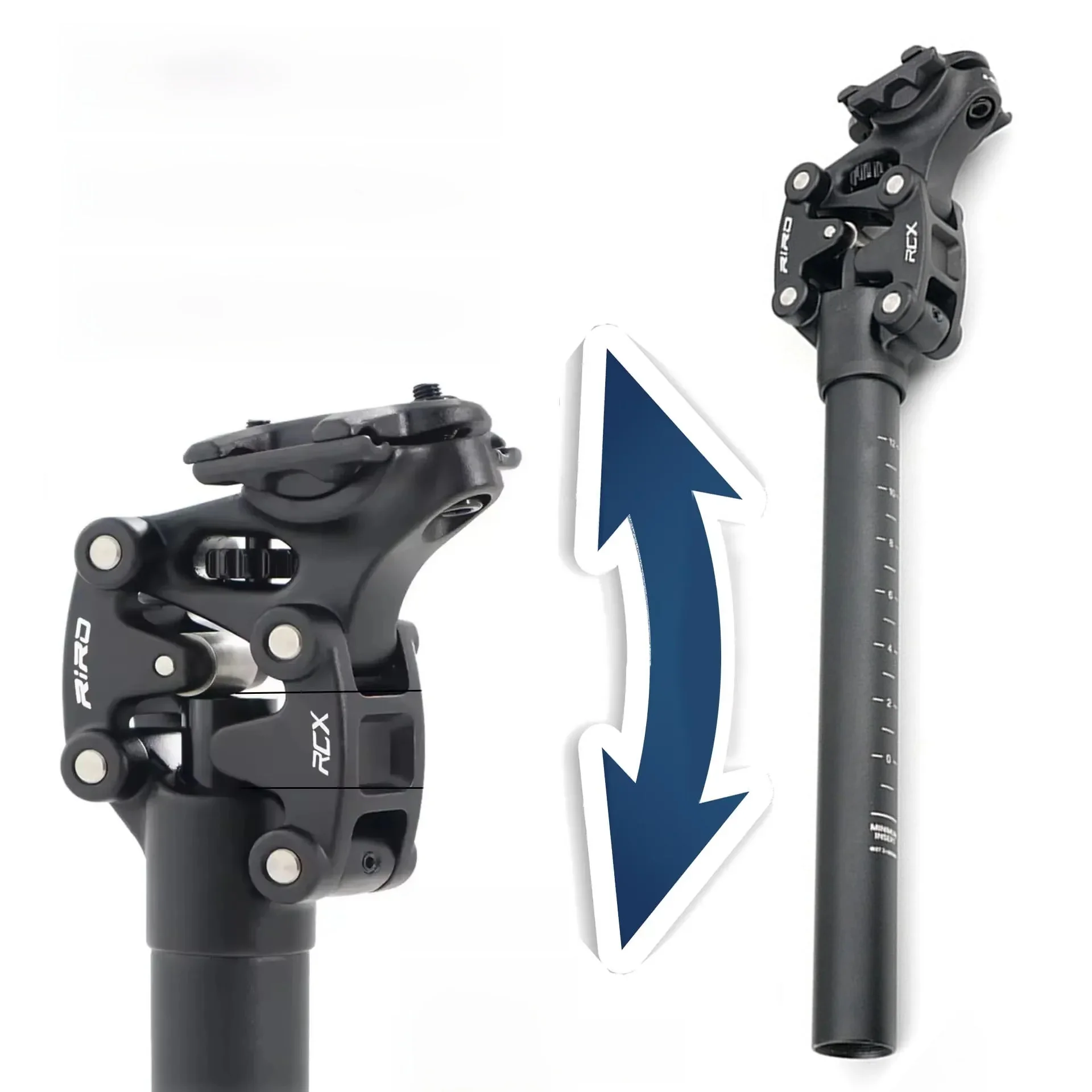 AliExpress NONE Seatpost With Shock Absorber 27.2 30.9 31.6 MM Bicycle Damping Seatpost For Mountain Bike Mtb Seat Tube Suspension Seat Post