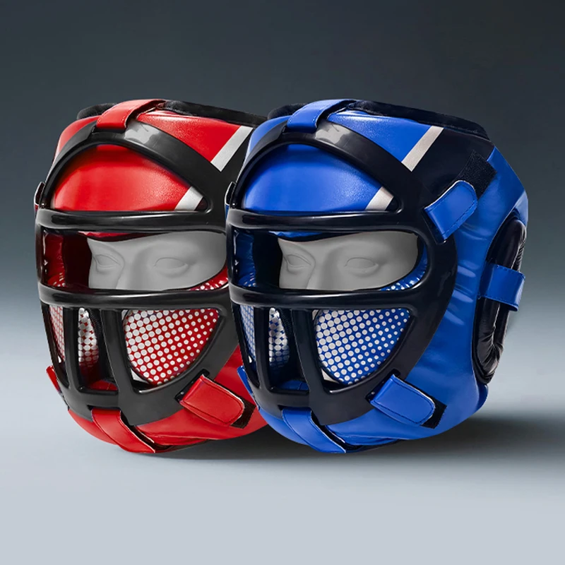 Boxing Boxing Helmet Full Face Sparring Headgear with Cheek Protection Muay Thai Kickboxing Training Equipment Head Guard Adults Kids - Aliexpress Deal