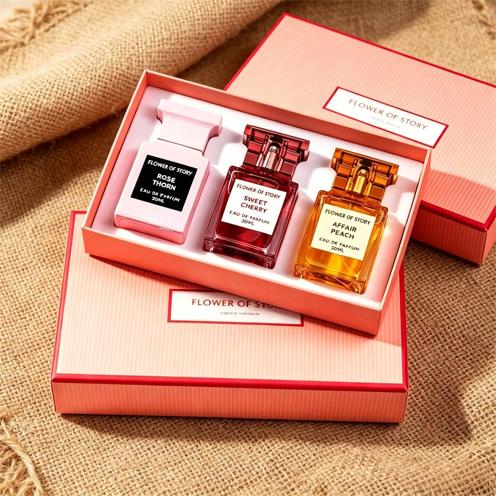 

Unisex Perfume 3-Piece Gift Set — Choose from a Variety of Scents — Long-Lasting Fragrance, Perfect for Gifting
